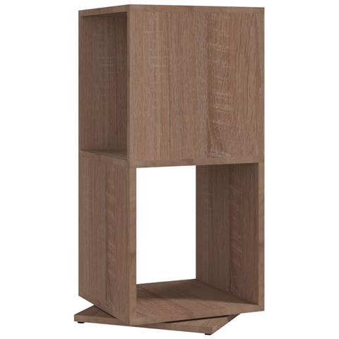 Armadietto Girevole Rovere Sonoma 34,5x34,5x75,5 cm Truciolato - Foto 1