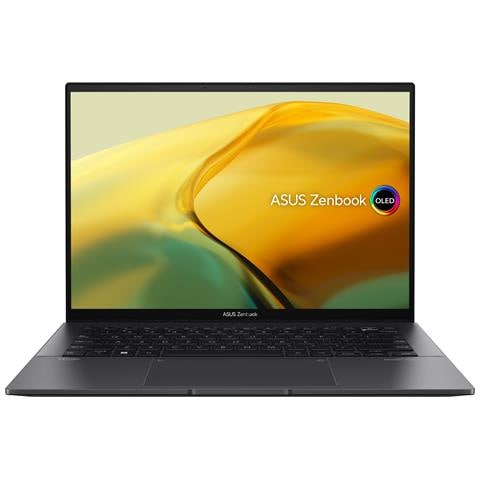 Zenbook 14 UM3402YA-KM191W AMD Ryzen™ 5 5625U Computer portatile 35,6 cm (14") 2.8K 8 GB LPDDR4x-SDRAM 512 GB SSD Wi-Fi 6E (802.11ax) Windows 11 Home Nero - Foto 1
