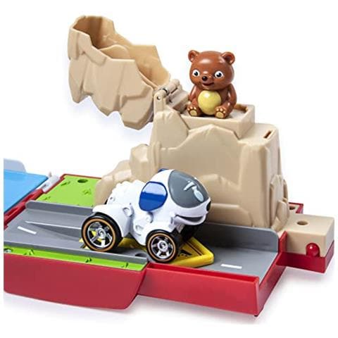 Paw Patrol, Launchan Haul Paw Patroller, Set Di Cingoli Trasformabili 2 In 1 Per Veicoli Pressofusi In Vero Metallo - Foto 6