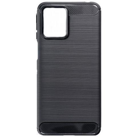 Custodia B-case Tpu Silicone Cover Case Per Motorola Moto G13 - G53 Carbon Metal Black - Foto 2