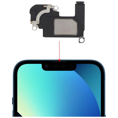 Altoparlante Interno Per Iphone 13 Auricolare Di Ricambio, Nero - Foto 4