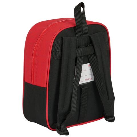 Zaino Scuola Nero Rosso 22 X 27 X 10 Cm - Foto 3