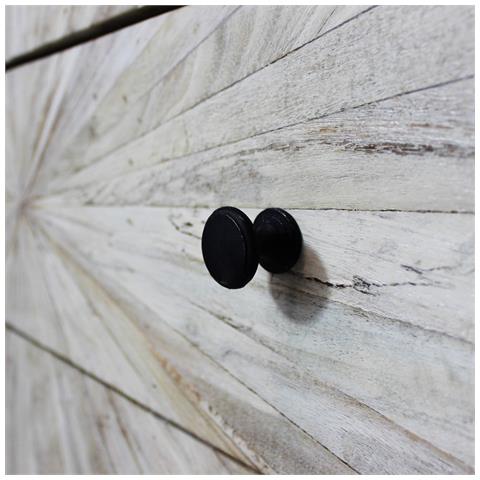 Mobile Con 3 Cassetti In Legno Di Mango 75x45xh81 Cm Decker - Foto 6