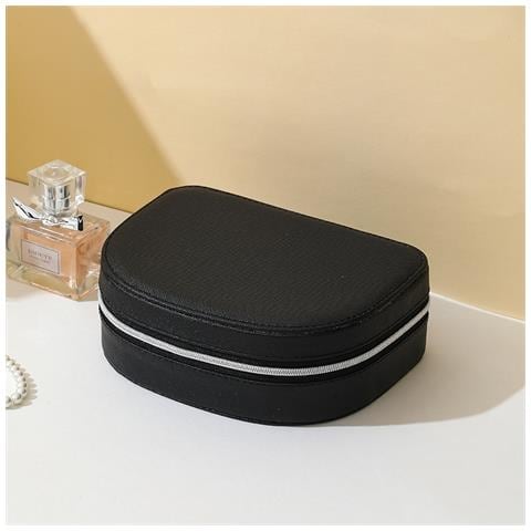 Scatola Portagioielli Semicircolare Portatile Black M - Foto 4