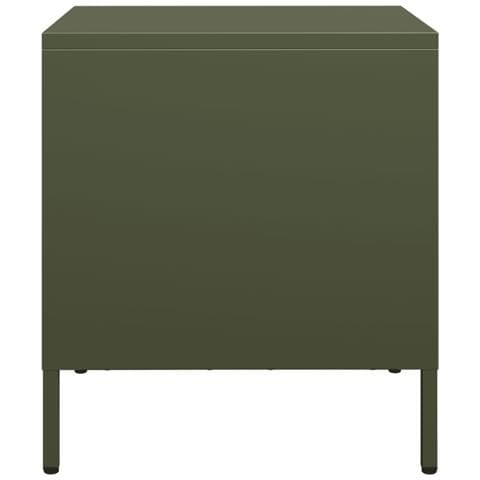 Comodini 2 Pz Verde Oliva 35x39x43,5 Cm In Acciaio - Foto 10