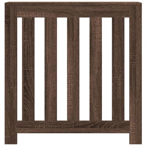 Copertura Termosifone Rovere Marrone 78x20x82 Legno Multistrato - Foto 3