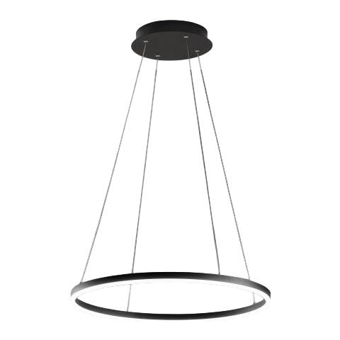 Lampadario A Sospensione Giotto A Led 36w Nero 3508-40-101 - Foto 1