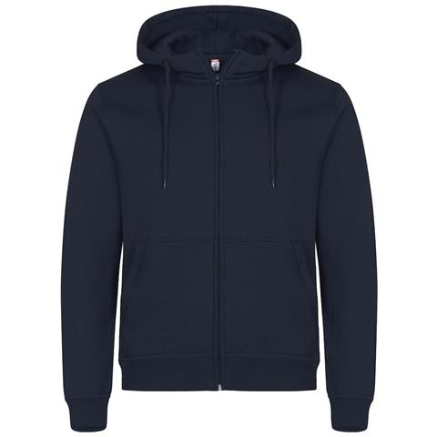 Miami Hoody Full Zip Blu Scuro 4xl - Foto 1