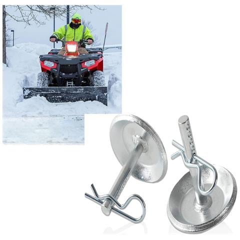 Kit Di Sostituzione Pattini Regolabili Per Spazzaneve - Foto 1