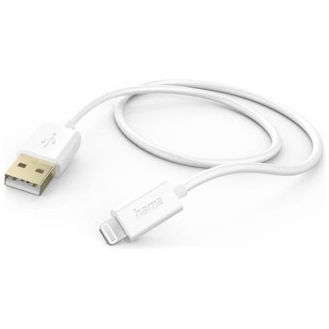Cavo Usb Usb-a-lightning 15 M Bianco (00125104) - Foto 1