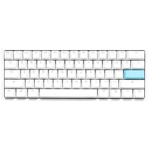 DKON2061ST tastiera Gaming USB QWERTZ Tedesco Bianco - Foto 1