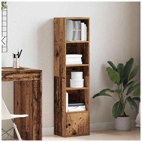Libreria Legno Vecchio 31x24x127 Cm In Legno Multistrato - Foto 3