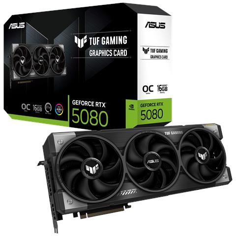 TUF Gaming TUF-RTX5080-O16G-GAMING NVIDIA GeForce RTX 5080 16 GB GDDR7 - Foto 12