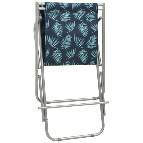 Lusso Casadino - Sedie A Dondolo 2 Pz In Acciaio Con Motivo A Foglie - Foto 8