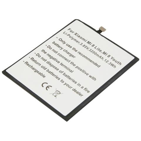 Batteria Per Xiaomi Mi 8 Lite / Mi 8 Youth Li-polimero 3.85v 3200mah 12,3wh - Foto 1