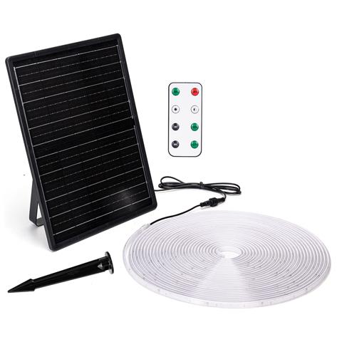 Striscia Led Solare 20m | 6500k | 2000lm | Ip65 | 20000mah - Foto 1