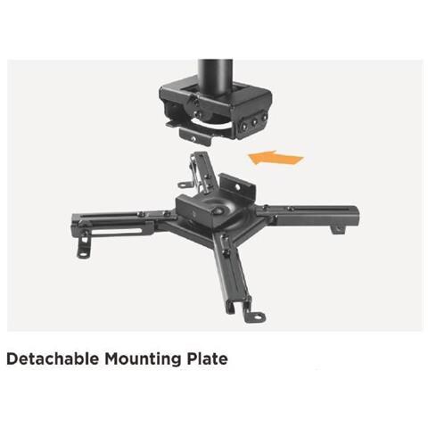 VLMC350L-B supporto per proiettore Soffitto Nero - Foto 12