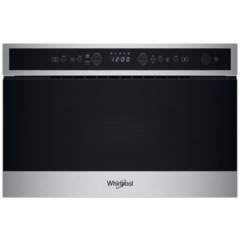 Microonde da Incasso Grilll WMN4I4BX Capacità 22 L Potenza 750 W Colore Nero Acciaio inox - Foto 1
