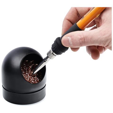 Pulitore Per Punte Di Saldatura - Metallo, Senza Acqua | Diametro 6,6 Cm, Altezza 7 Cm | Efficace E Pratico Per Saldatura - Foto 2