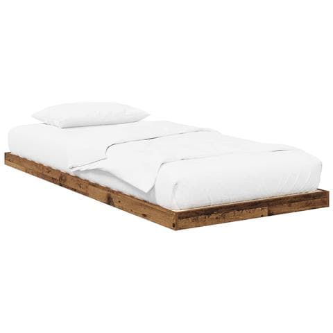Struttura letto a terra Legno vecchio 90 x 190 cm - Foto 1