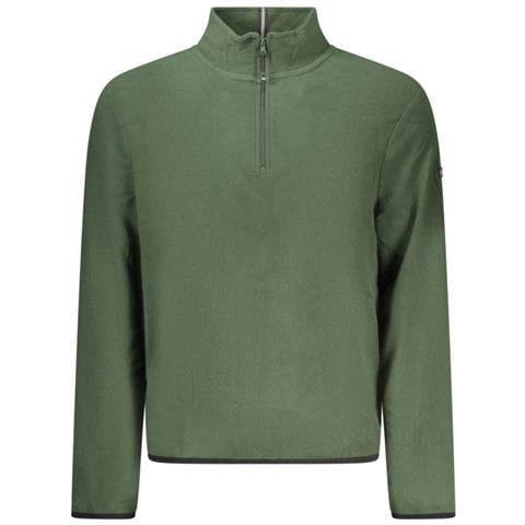 Felpa da uomo con cerniera© Norvegia 1963, verde - Taglia: 2XL, Colore: Verde - Foto 1