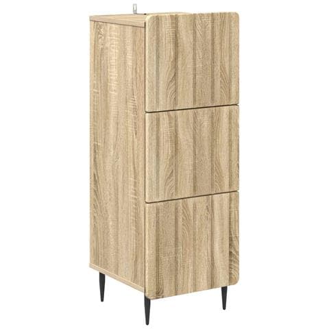 Mobile con Cassetti Rovere Sonoma 33 x 34,5 x 92 cm - Foto 1