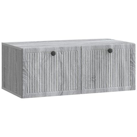 Mobile Porta TV da Muro Grigio Sonoma 78,5 x 41 x 30 cm - Foto 1
