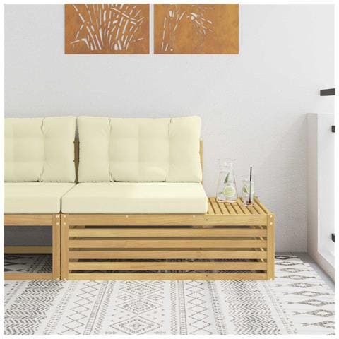 Divano Esterno Finale con cuscino Bianco 115 x 83 x 73 cm - Foto 2