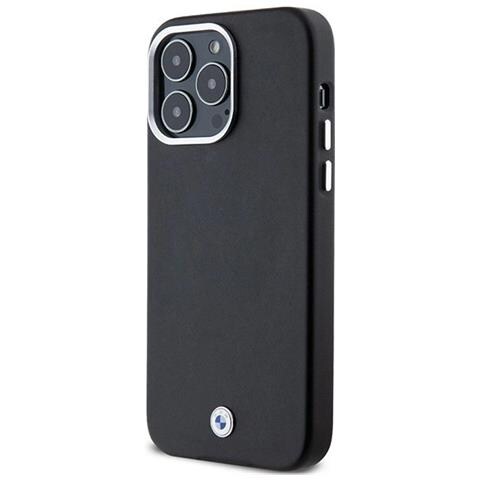Custodia In Metallo Avvolto Bmw Signature Magsafe Per Iphone 15 Pro Max - Nera - Foto 2