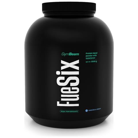 Proteine whey FueSix multicomponente Biscotti e Panna 2000 g - Foto 1