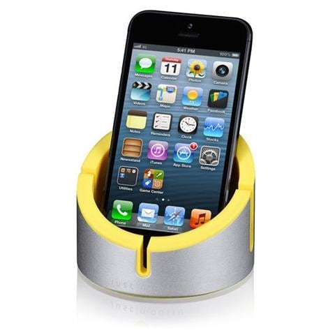AluCup desktop stand per iPhone yellow - Foto 1