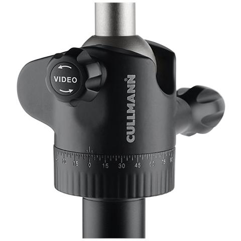 Treppiede con Testa del Cavalletto Altezza Max 156 cm Nero 56223-EU - Foto 1