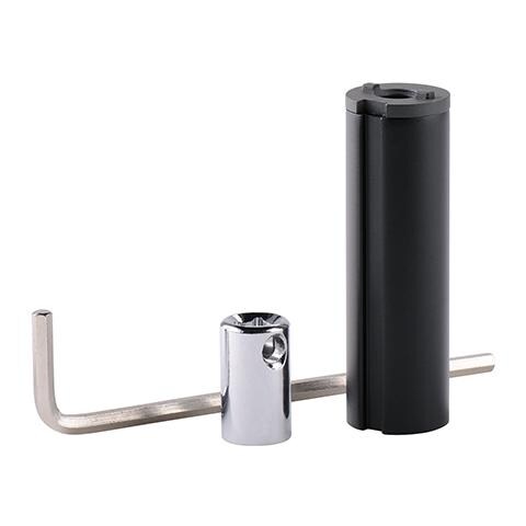 Treppiede con Testa del Cavalletto Altezza Max 156 cm Nero 56223-EU - Foto 20