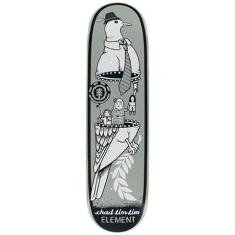 Tavola Skateboard Deck Tim Tim Zipper 8.12 Grigio Taglia Unica - Foto 2