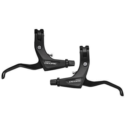 Set Leve V-brake Deore Bl-t610 Cavi Inclusi Nero - Foto 1