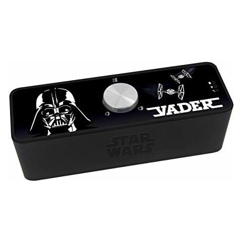 Lexibook BT500SW - Mini Altoparlante Disney, Bluetooth 3.0, Design Darth Vader, Nero / Bianco - Foto 3
