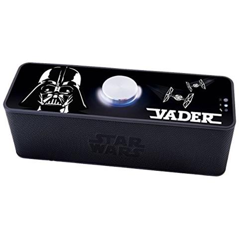 Lexibook BT500SW - Mini Altoparlante Disney, Bluetooth 3.0, Design Darth Vader, Nero / Bianco - Foto 1