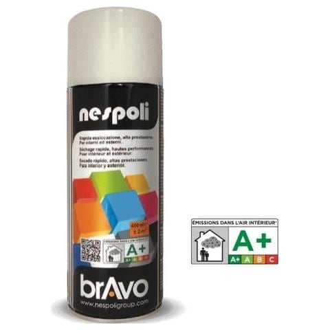 Smalto Spray Acrilico Rapida Essicazione Bianco Perla - Ral 1013 Lucida 400 Ml Bravo - Foto 1