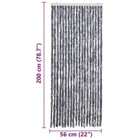 Zanzariera Argento 56x200 cm Ciniglia - Foto 2