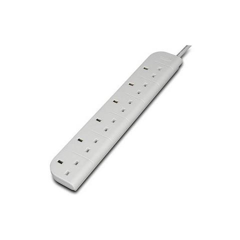 Protettore / Scaricatore di sovratensione Belkin SurgeStrip F9E600UK1M - 6 x British BS1363 - 476 J - 250 V AC Ingresso - 250 V AC Uscita - Foto 1