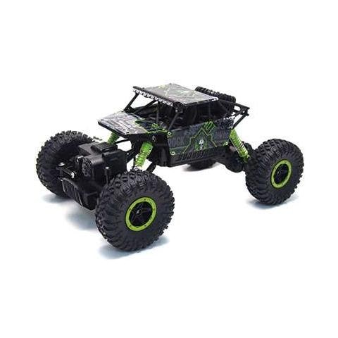 22194, 1:18, Pronto all'uso, Nichel-Metallo Idruro (NiMH), Motore elettrico, Crawler truck, Conqueror "Green" 4WD RTR 1:18 Rock Crawler - Foto 1
