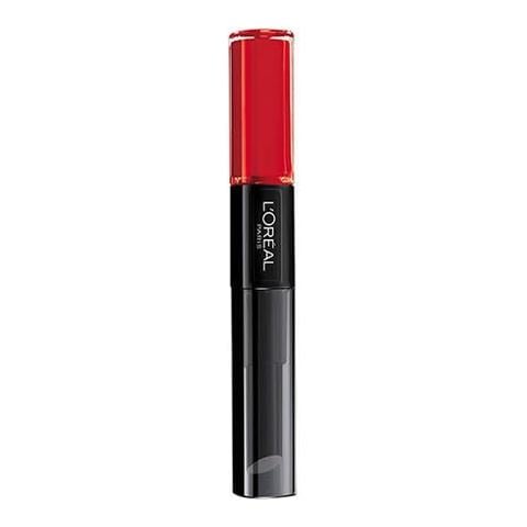 L’Oréal Paris Make-Up Designer Infallible Lipstick 506 Red Infallible Rosso Shine rossetto - Foto 1
