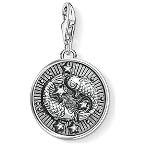 Pendente A Medaglione Da Unisex Argento Sterling 925 (2) - Foto 1