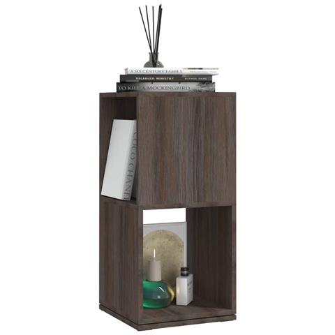 Armadietto Girevole Grigio Rovere 34,5x34,5x75,5cm Truciolato - Foto 7