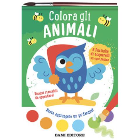 Colora Gli Animali. Colori Magici. Ediz. Illustrata. Con Pennello - Foto 1