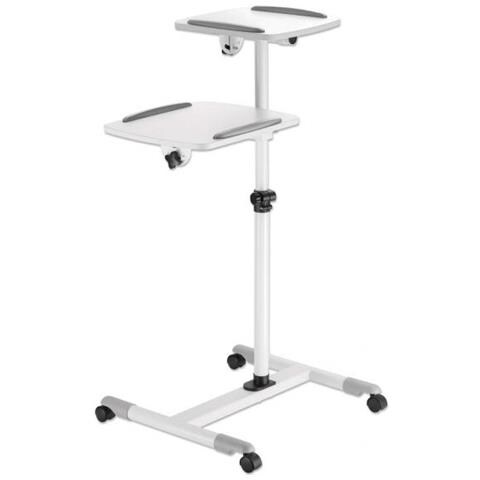 461726 Carrello E Supporto Multimediale Grigio, Bianco Taccuino /proiettore Carrello Multimediale - Foto 1