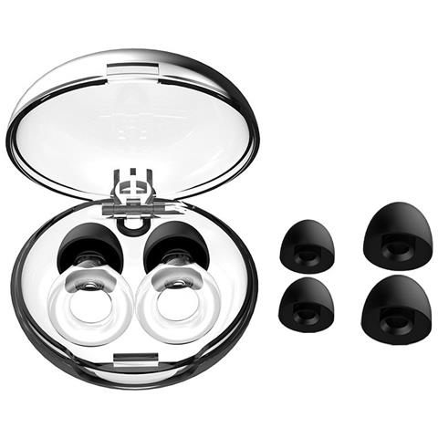 1 Paio Di Tappi Per Le Orecchie Per Dormire Con Motivo Ad Anello Rotondo Riduzione Del Rumore Con Tappi Per Le Orecchie Trasparente - Foto 1