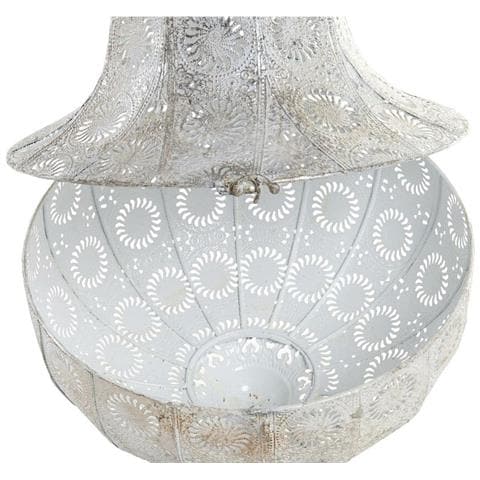 Lampadario Metallo Bianco - Foto 3