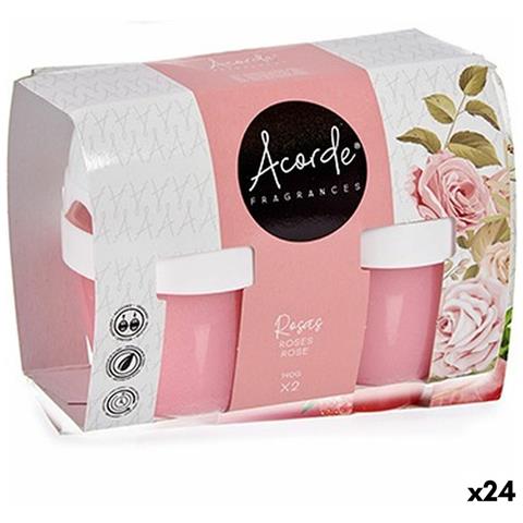 Set Deodorante Per Ambienti Rose Gel (24 Unità) - Foto 1