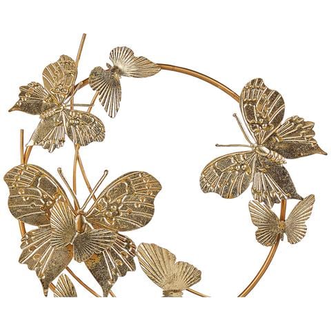 Accessorio Decorativo Farfalla Beryllium Metallo Oro - Foto 2